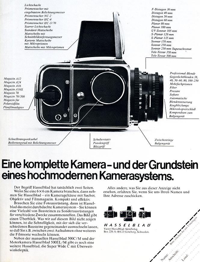Hasselblad 500 CM