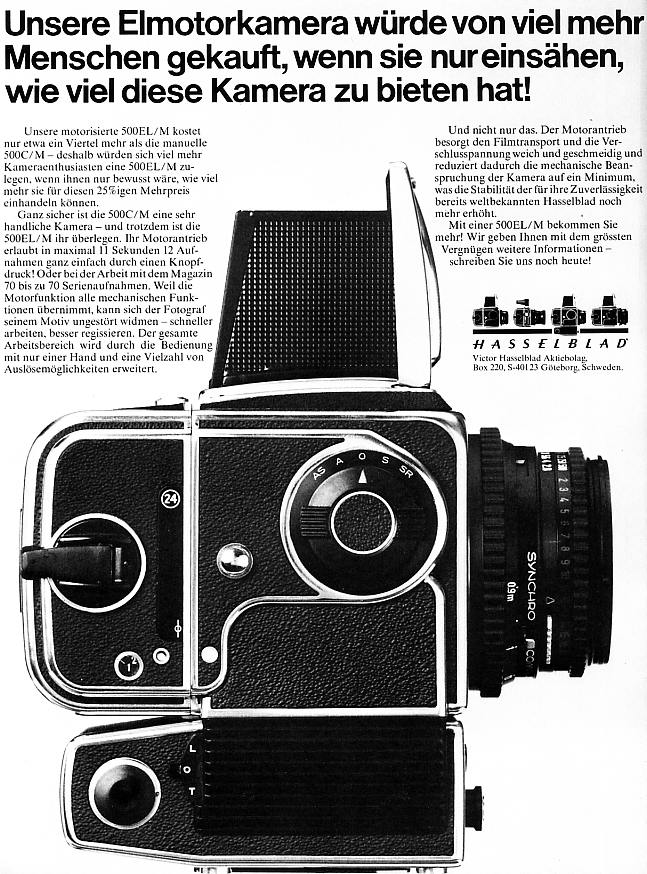 Hasselblad 500 ELM