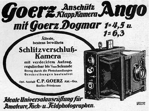 Goerz (D) Anschütz Klappkamera