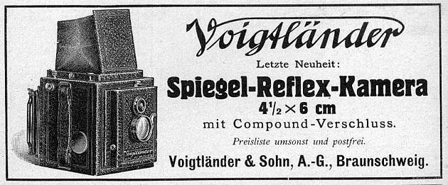 Voigtländer Spiegelreflexkamera (1916)