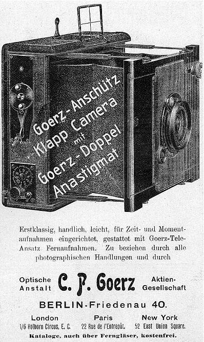 Goerz (D) Anschütz Klappkamera