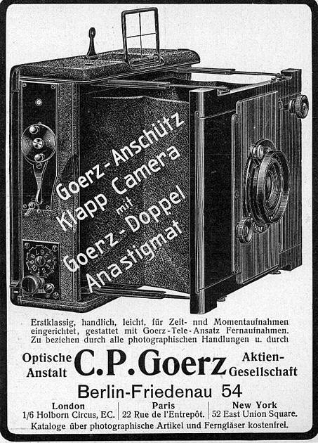 Goerz (D) Anschütz Klappkamera