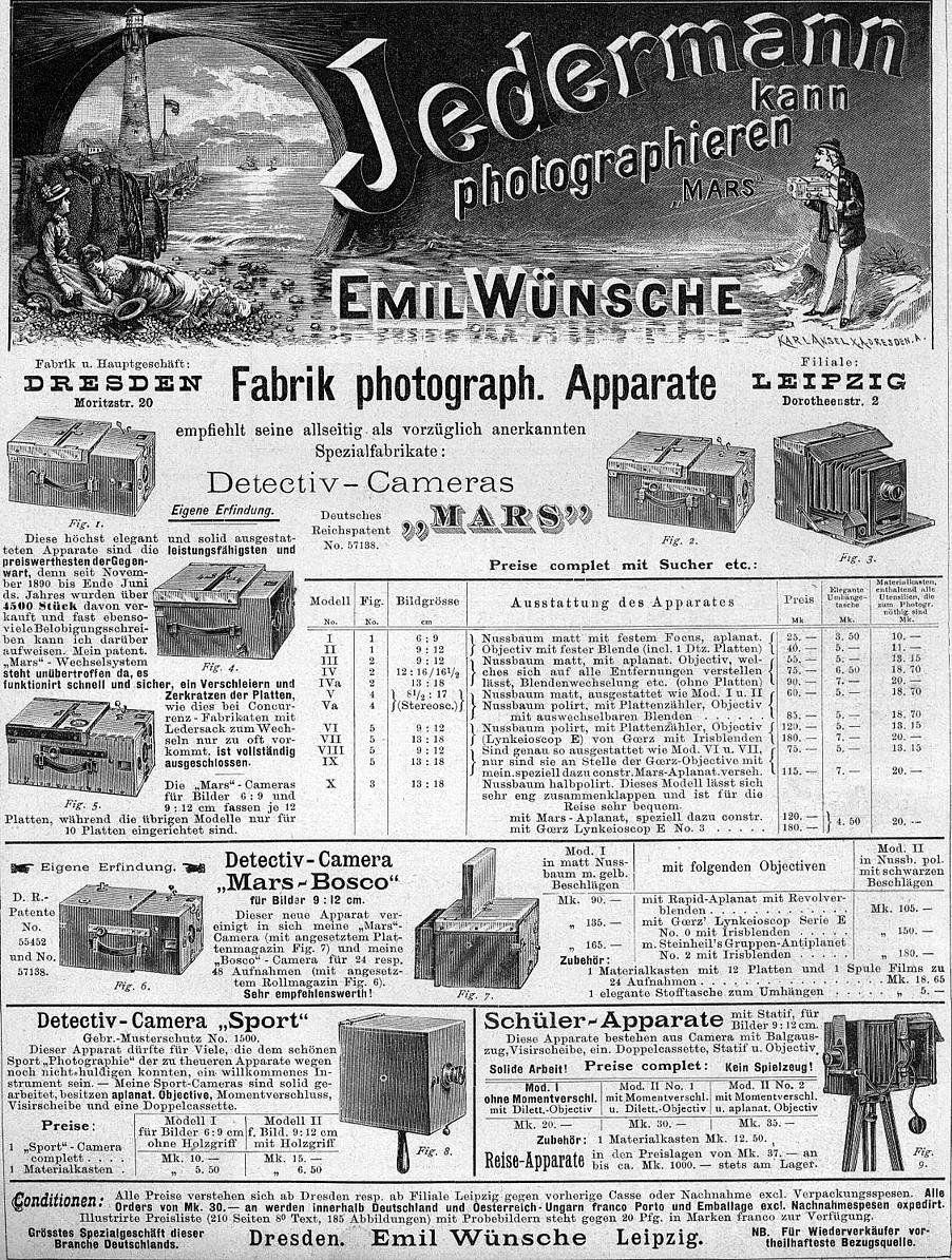 Wünsche Mars Detektivkamera
