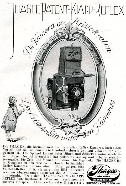 Ihagee Patent Klapp-Reflex 1130