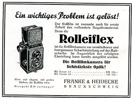 Rollei Rolleiflex I