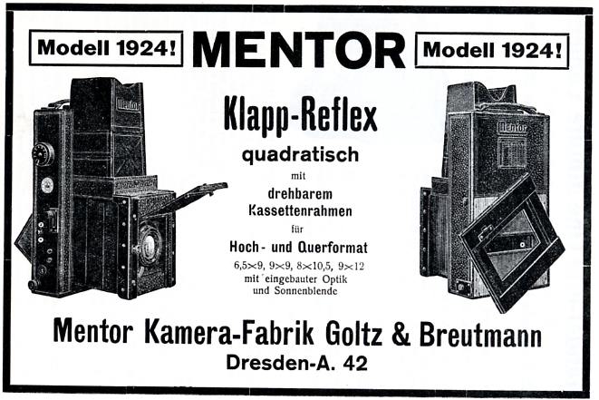 Goltz & Breutmann Mentor Klappreflex Modell 310