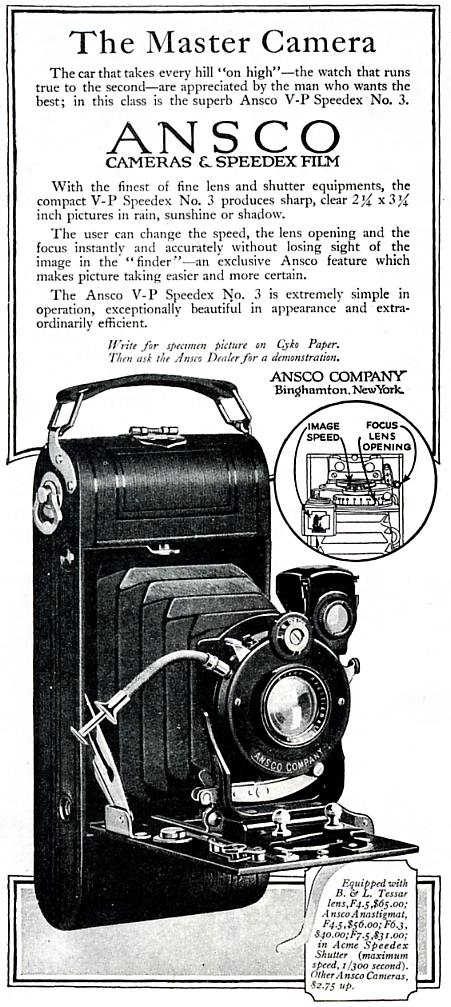 Ansco Vest Pocket Speedex No. 3