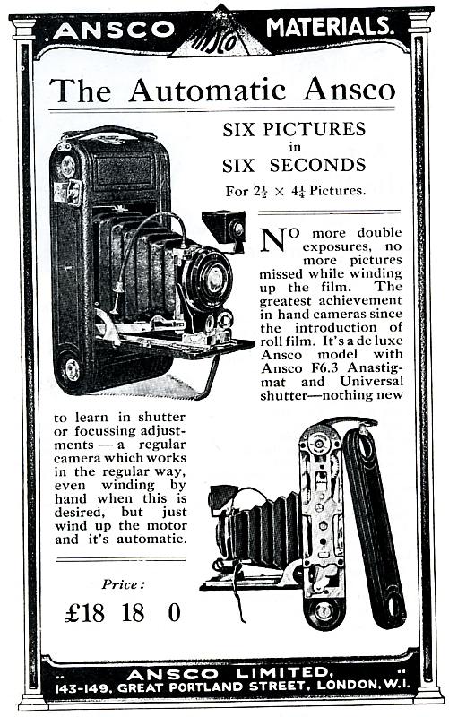 Ansco Automatic No. 1A