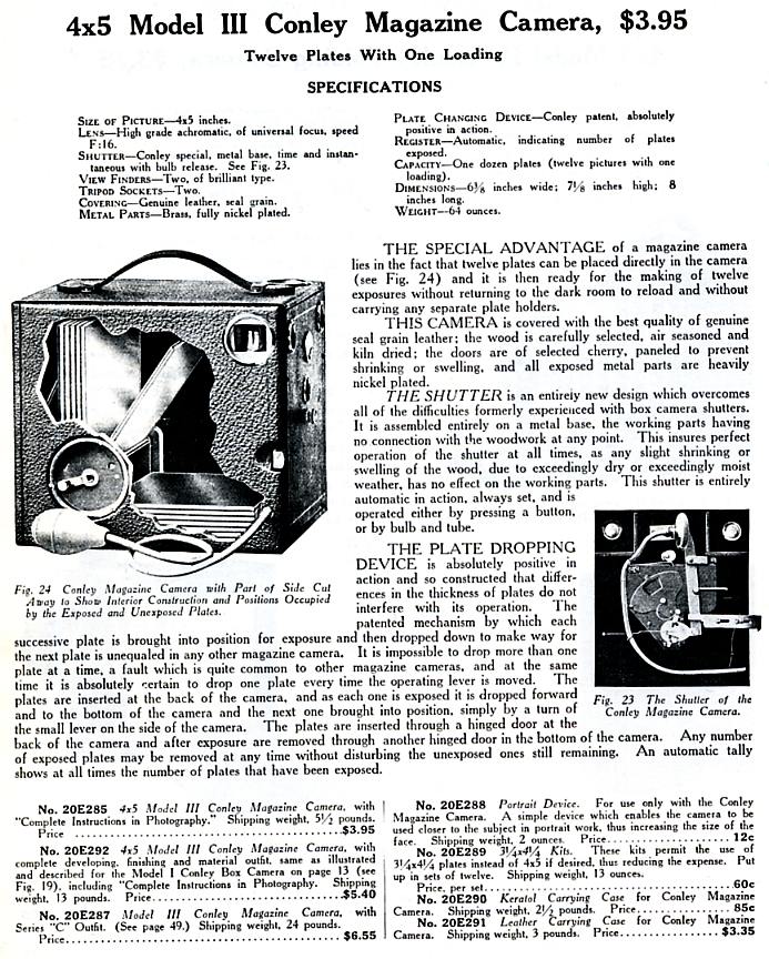 Conley Magazine Camera