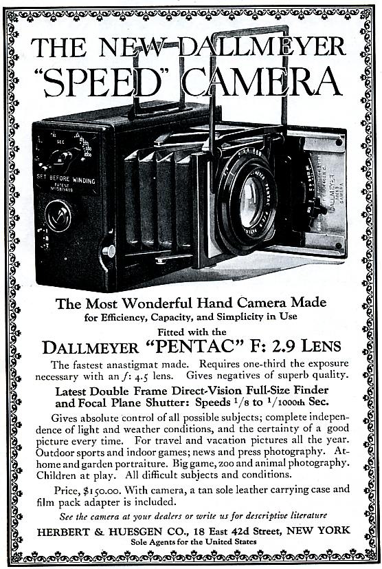 Dallmeyer Speed Camera 4.5x6