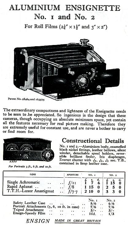 Ensign Ensignette No. 1