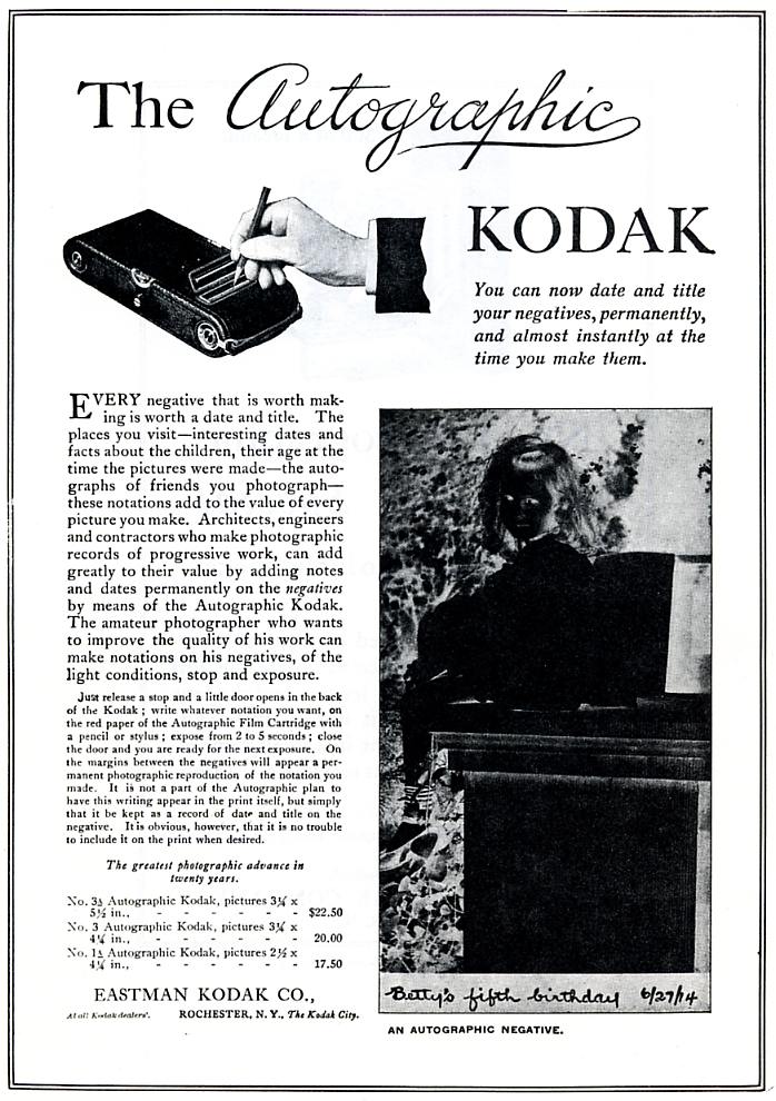 Kodak Autographic 1A