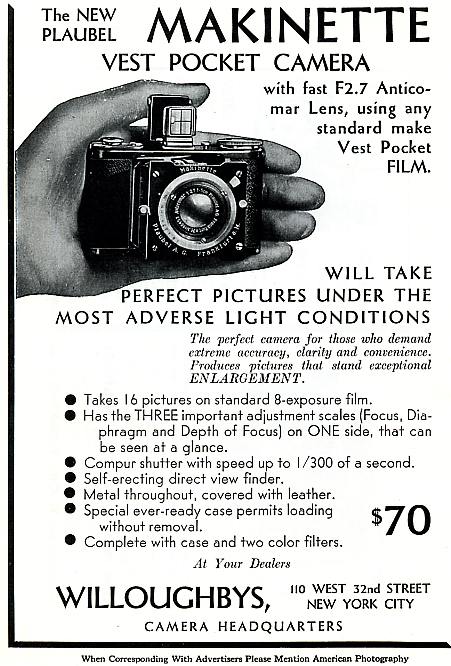 Plaubel Makinette 3x4