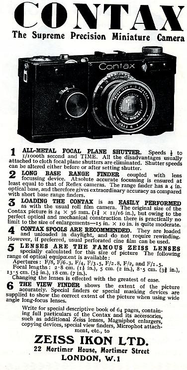 Zeiss Ikon Contax I (540/24)