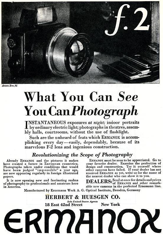 Ernemann Ermanox 6x4.5