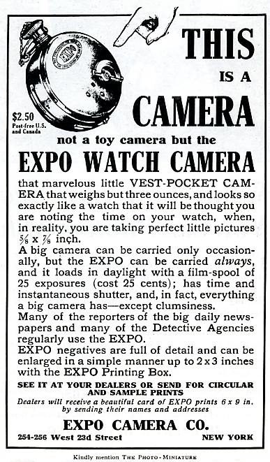 Expo Watch Camera