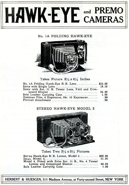 Kodak Folding Hawkeye No. 1A