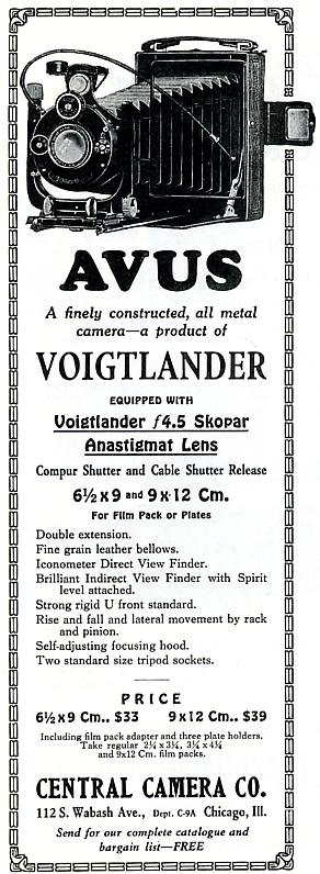 Voigtländer Avus 6.5x9