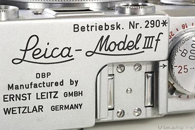 Leica IIIf Betriebskamera