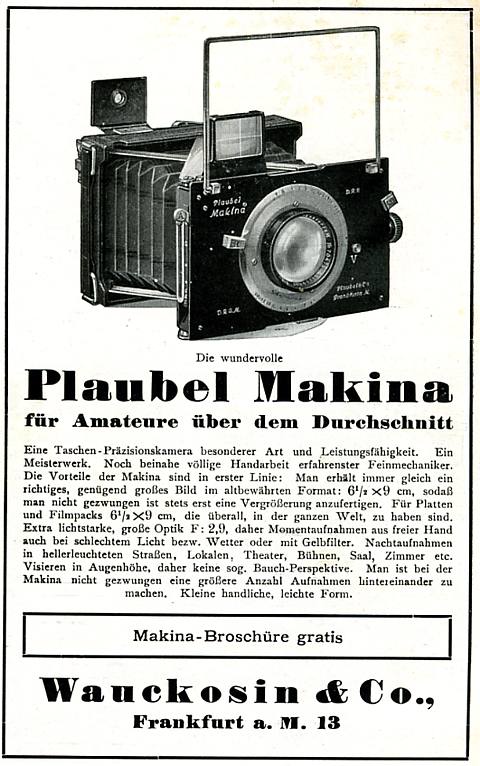 Plaubel Makina I