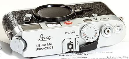 Leica M6 TTL "Die letzten 999 M6"