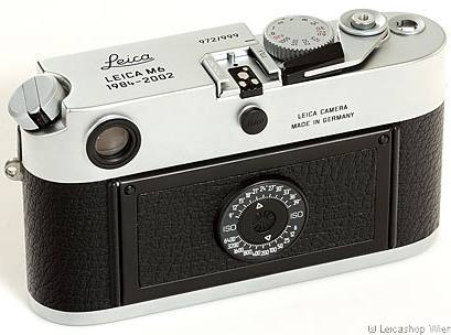 Leica M6 TTL "Die letzten 999 M6"