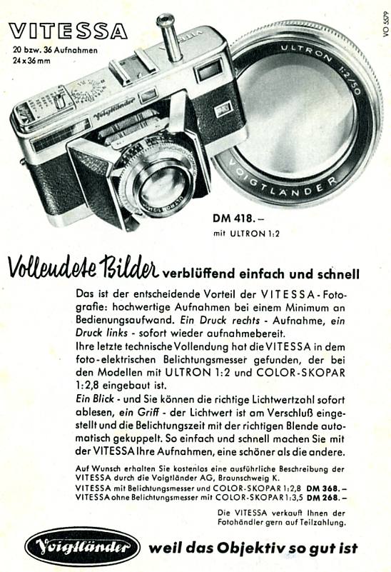 Voigtländer Vitessa (1954)