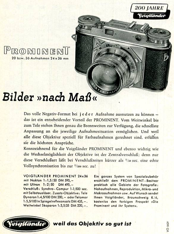 Voigtländer Prominent (1953)