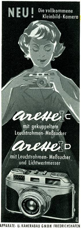 Apparate & Kamerabau Arette Ic