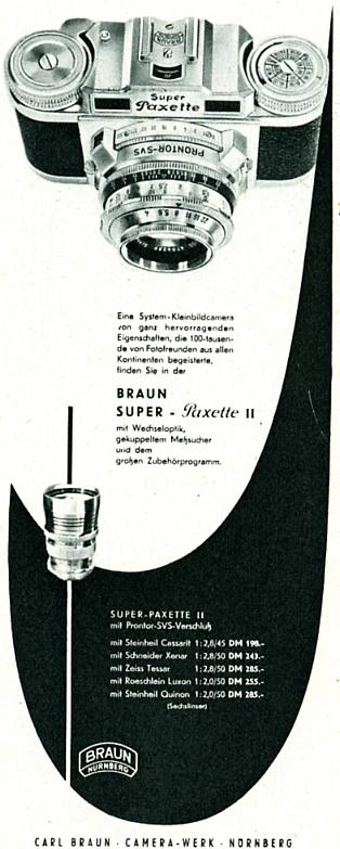 Braun Super Paxette II