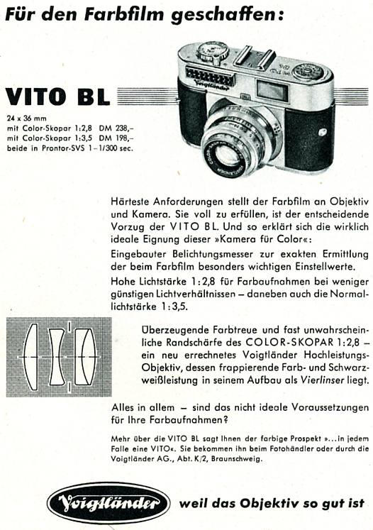 Voigtländer Vito BL (1956)
