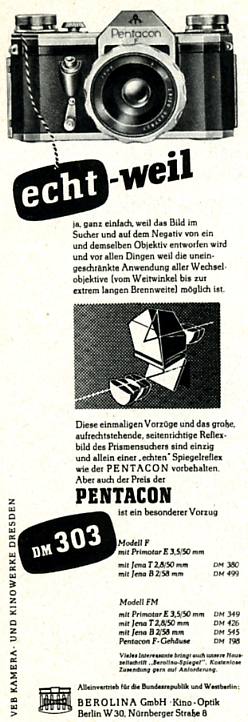 Pentacon F