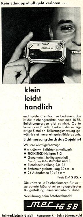 Feinwerktechnik Mec 16SB