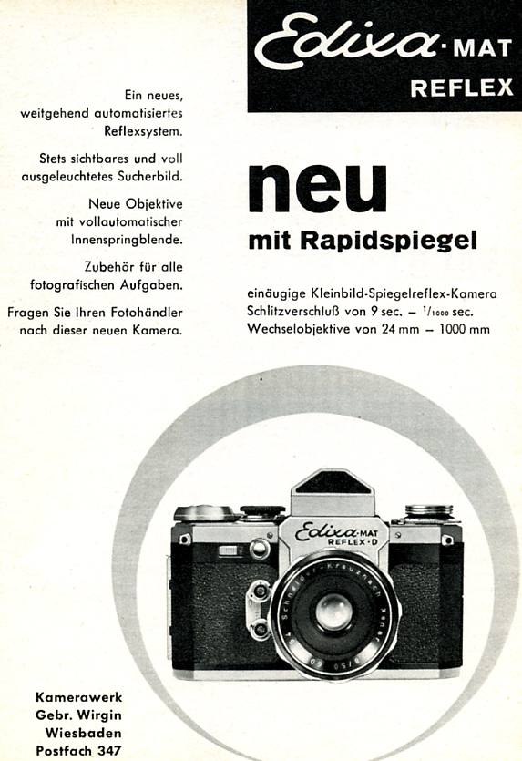 Wirgin Edixa-Mat Reflex D