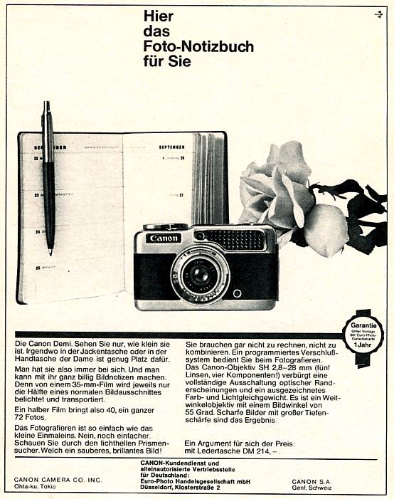 Canon Demi