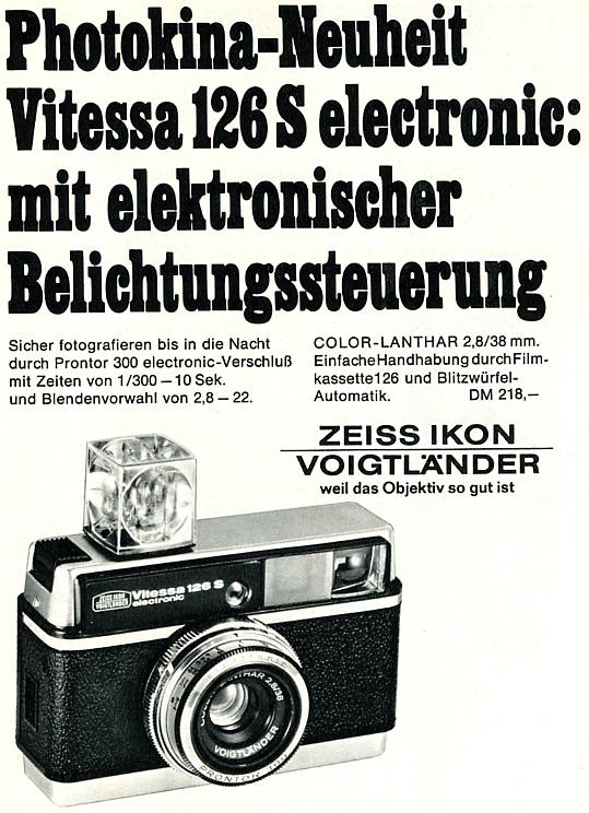 Voigtländer Vitessa 126 S electronic