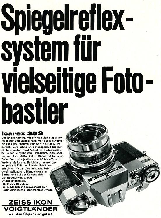 Zeiss Ikon Icarex 35 S BM