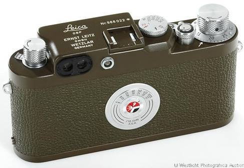 Leica IIIg oliv