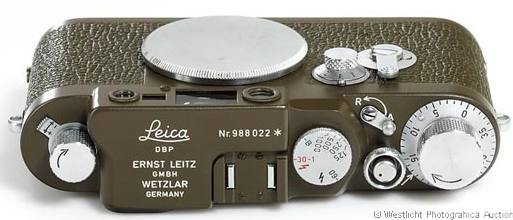 Leica IIIg oliv