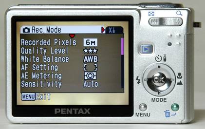 Pentax Digital Optio S6