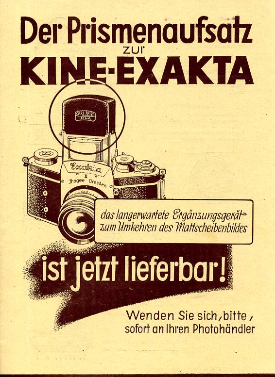 Ihagee Kine Exakta II