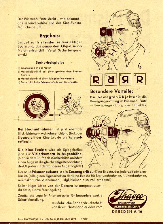 Ihagee Kine Exakta II