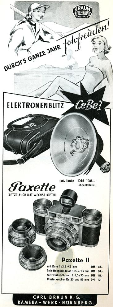 Braun Paxette II