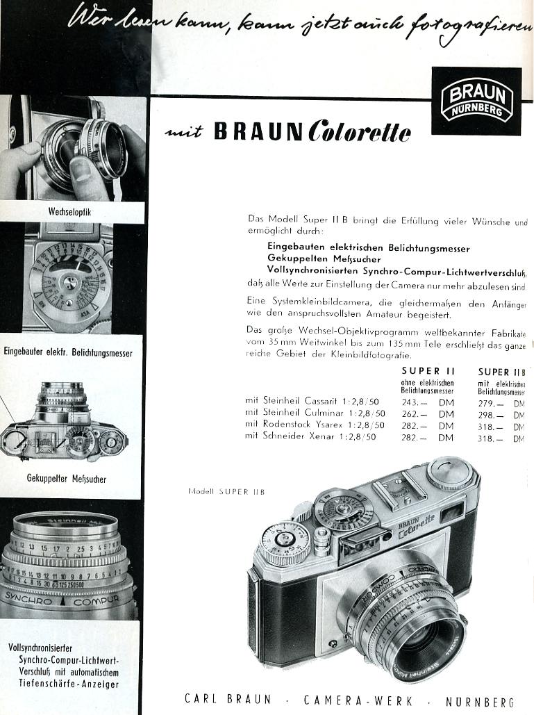 Braun Super Colorette  IIB