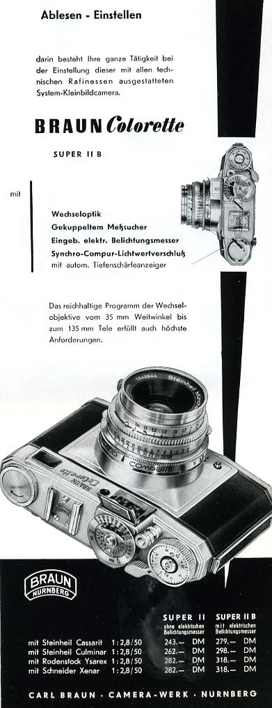 Braun Super Colorette  IIB