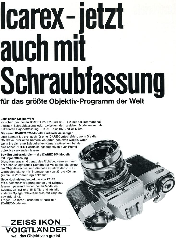 Zeiss Ikon Icarex 35 S TM