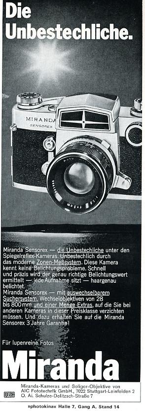 Miranda Sensorex