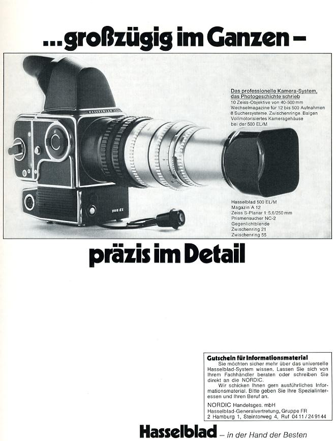Hasselblad 500 ELM