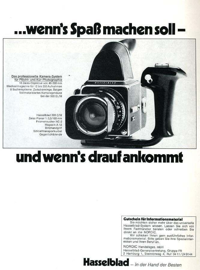 Hasselblad 500 ELM