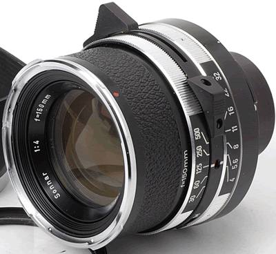 Rollei Sonnar  HFT Zentralverschluss